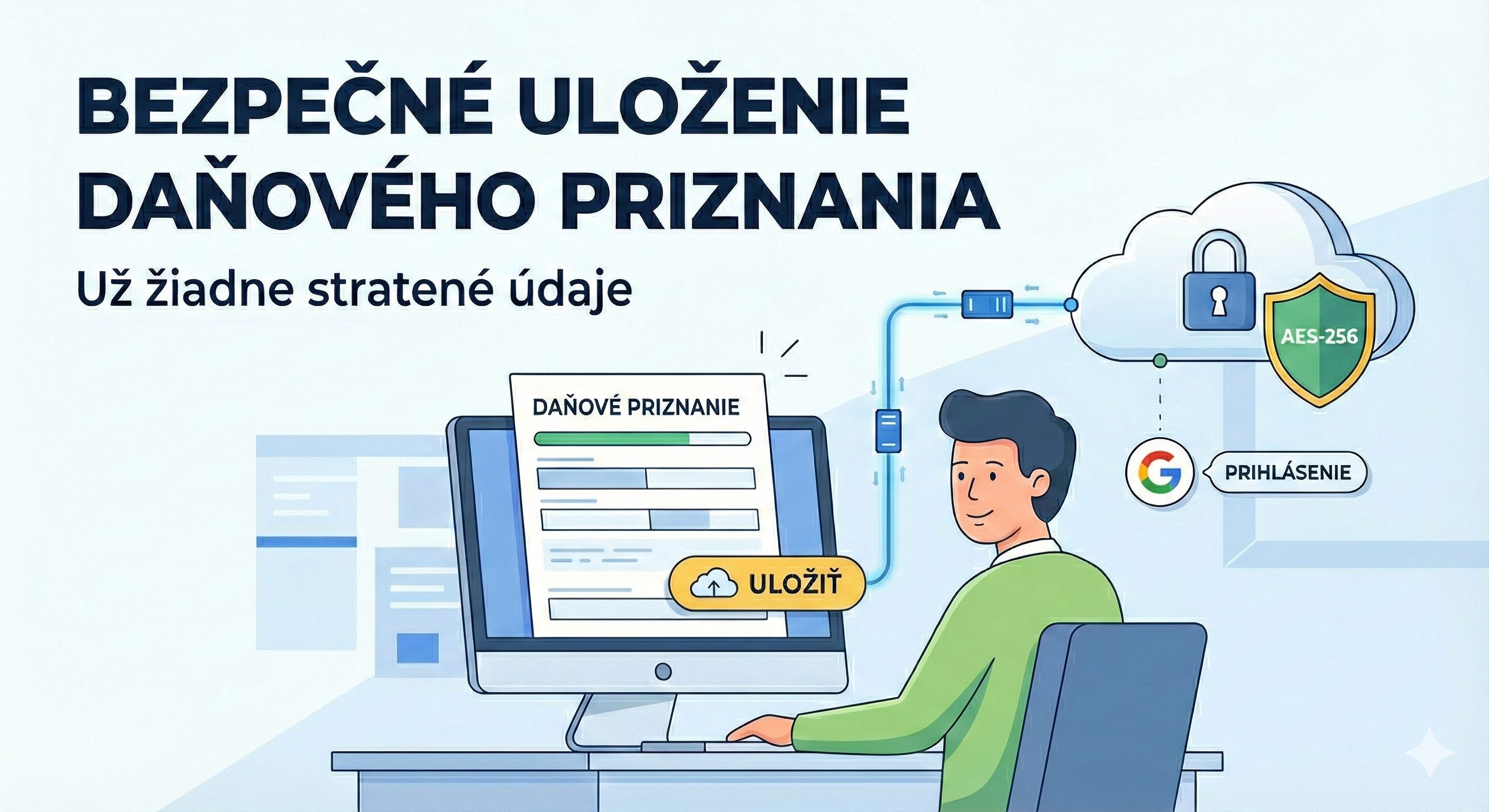 Vaše daňové priznanie si teraz môžete bezpečne uložiť